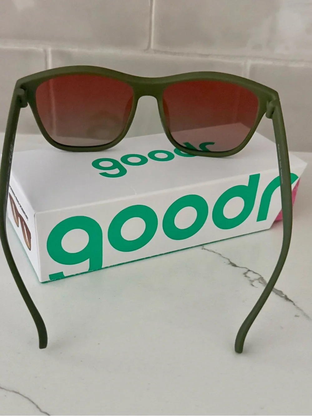 NEW Goodr Reformed Mad Scientist Green sunglasses